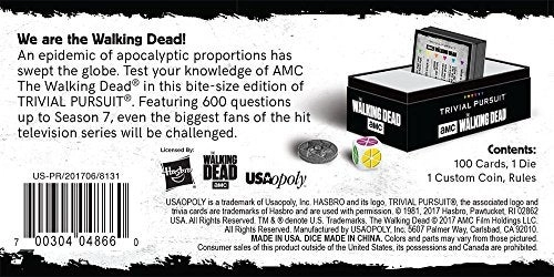 AMC The Walking Dead Trivial Pursuit