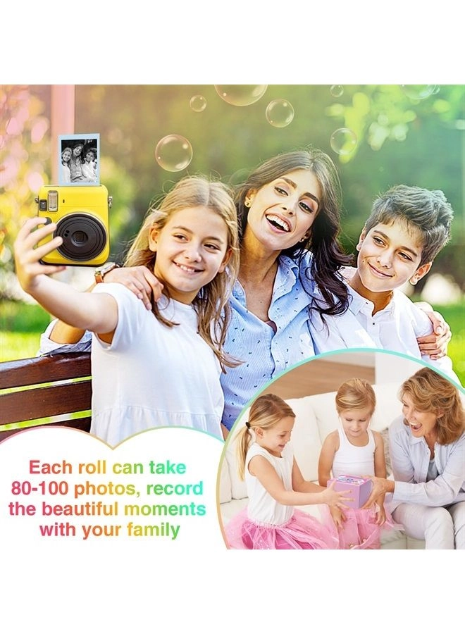 Biubee Instant Camera Refill Print Paper - 9 pieces 2.2in × 29.5ft