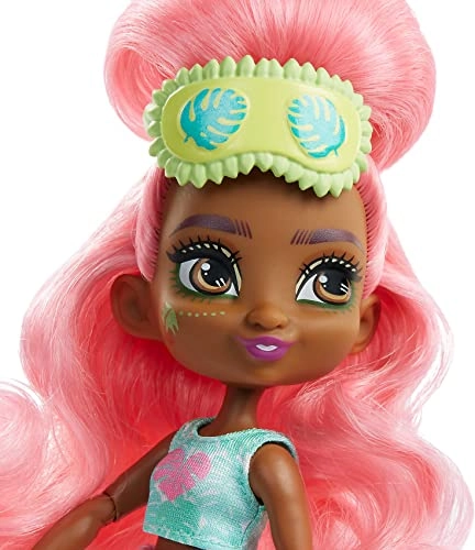 Fernessa Doll - 8-10-inch Pink Hair Prehistoric Ages 4+