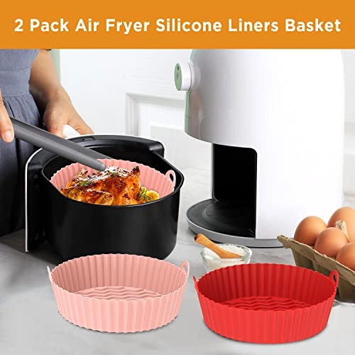 Silicone Air Fryer Liner - Silicone 2-Pack