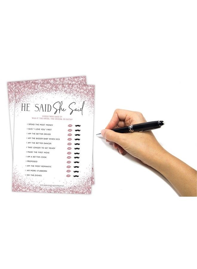 Bridal Shower Guest Quest Game