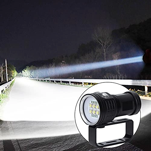 P50 Quad Core Diving Flashlight - 8000LM IPX8
