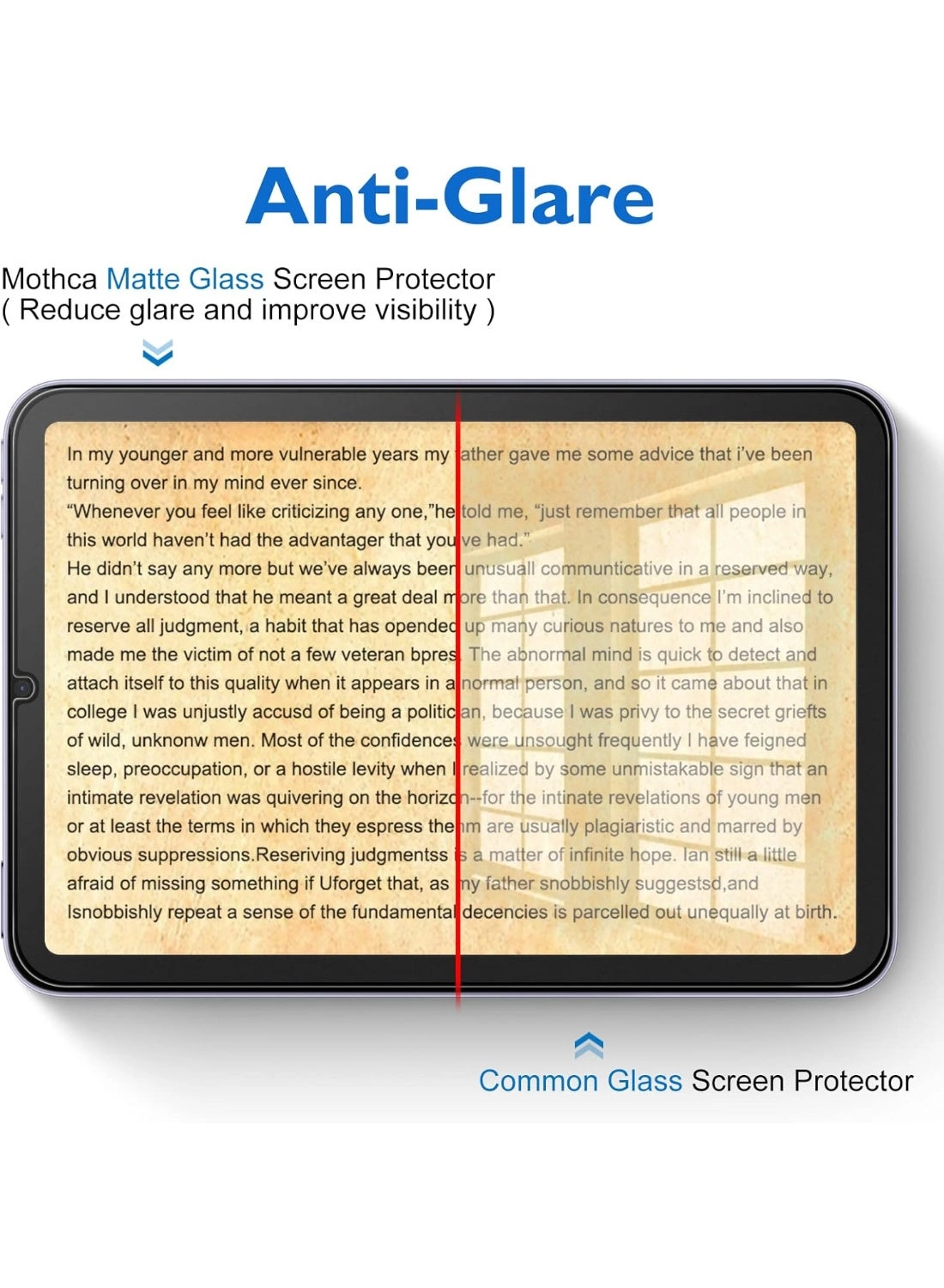 Matte Glass Screen Protector for iPad mini 6 - 8.3-Inch Pack