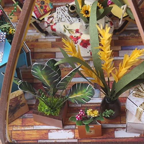 Miniature DIY Dolls House Kit - Starry Flower House