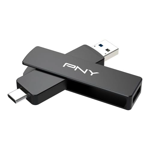 PNY DUO LINK V3 - USB 3.2 Gen 2 1TB Type-C & Type-A