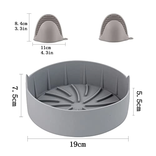 Air fryer silicone pan - Silicone 1 piece(s)
