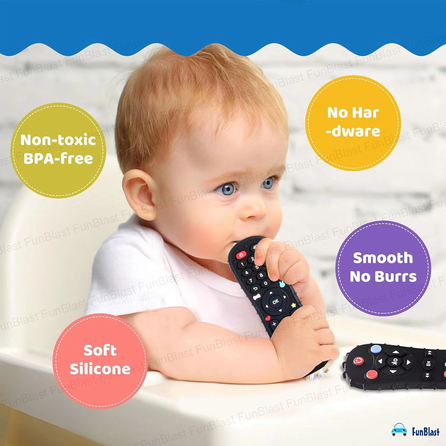 Remote Teether - Silicone