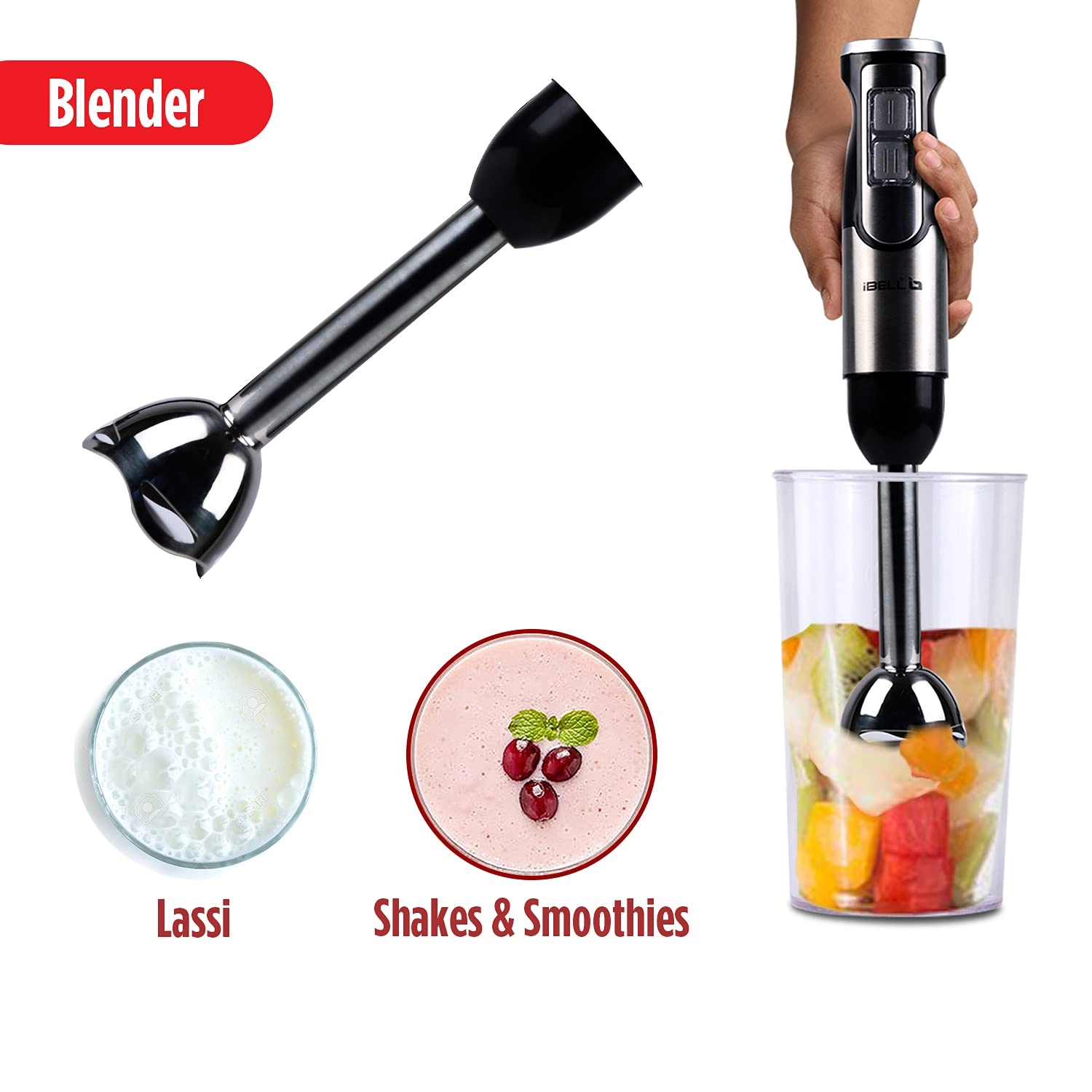 HB1000J - 5in1 Adjustable Speed Control Vegetable Chopper