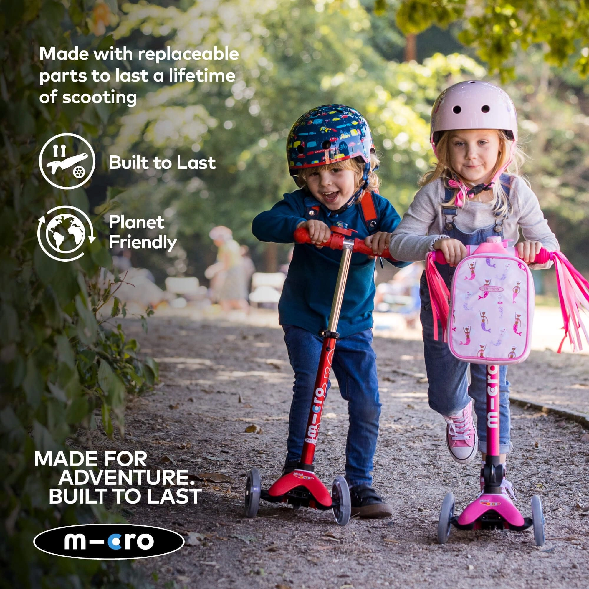 Mini Plus 3-Wheel Kick Scooter – 120/85 mm LED