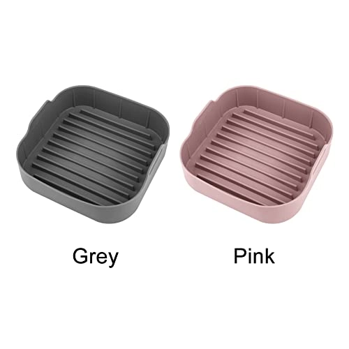 Square Silicone Air Fryer Basket - 1 PC