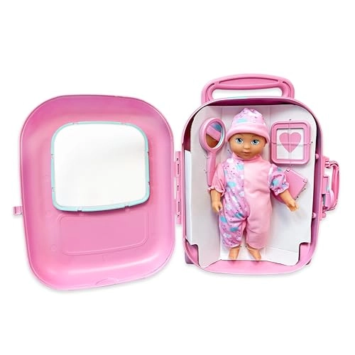 GIRL WITH TROLLEY - 28CM