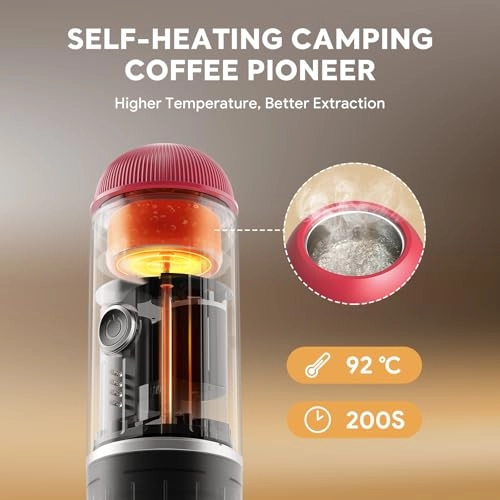 Portable Coffee Maker - powder capsules