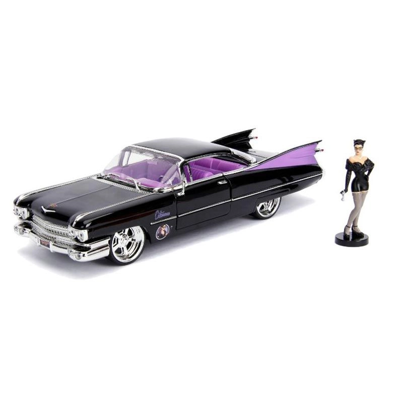 Jada DC Comics Bombshells 1959 Cadillac - 1:24 Black (sim-253255006)