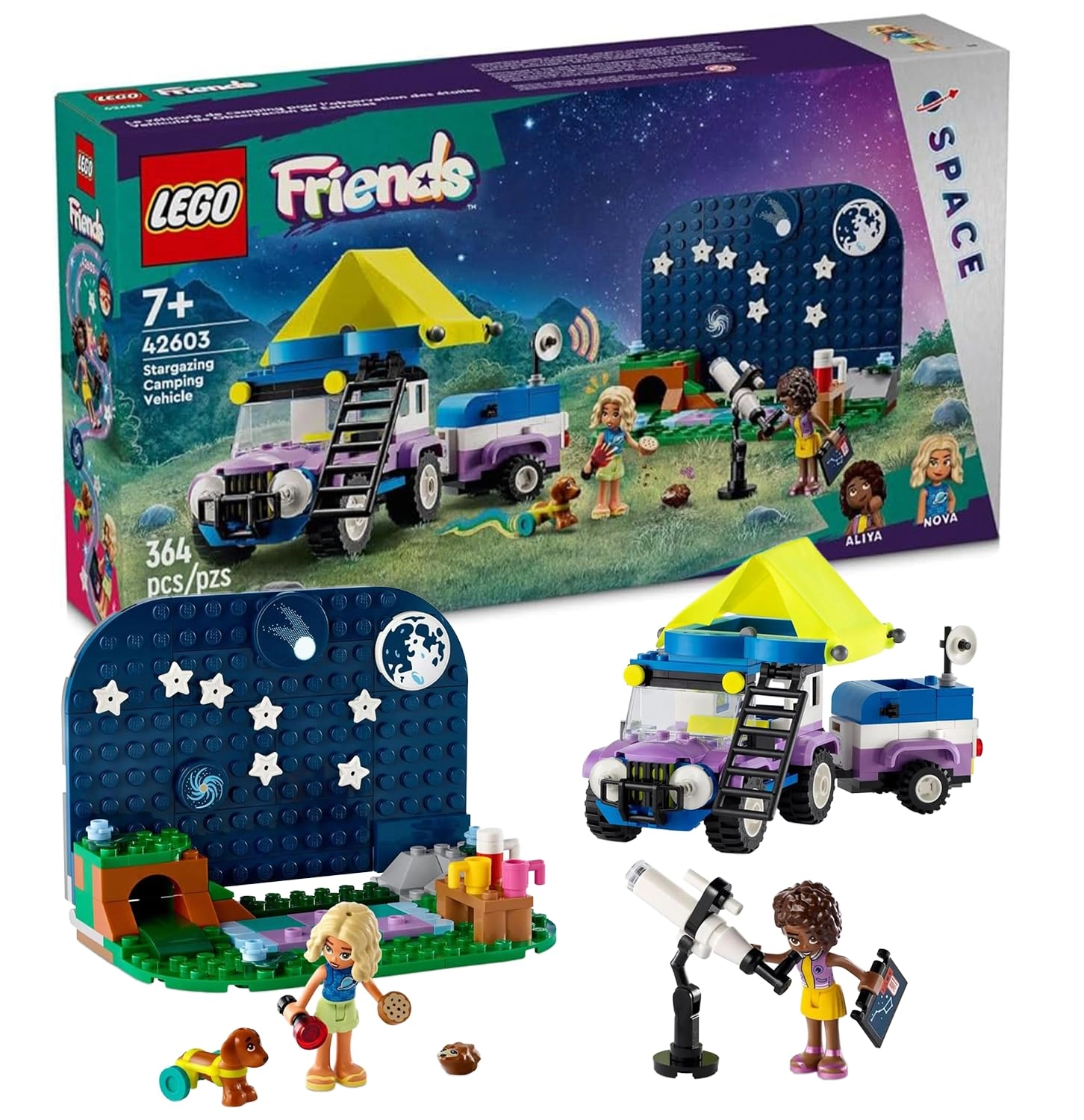 LEGO Friends Stargazing Camping Vehicle (42603) - 7+ 4x4 vehicle