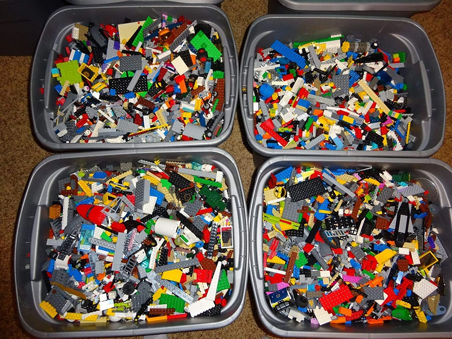 MZA STORES 2 POUNDS Legos Bulk Lot