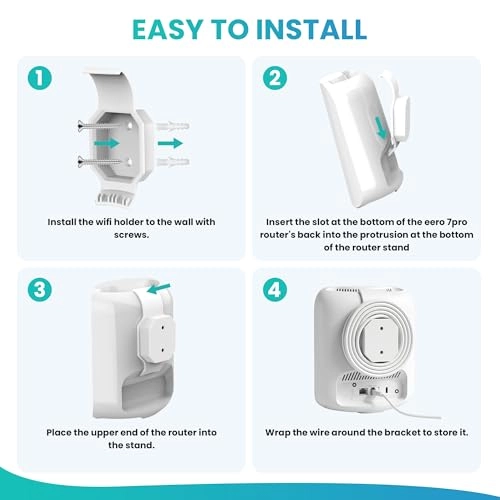 Wall Mount Holder for eero Pro 7 - 1 Pack