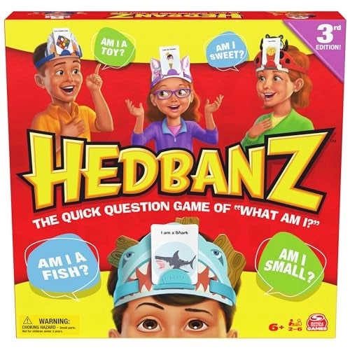 SPIN MASTER GAMES Hedbanz: 3rd Edition - Card Game
