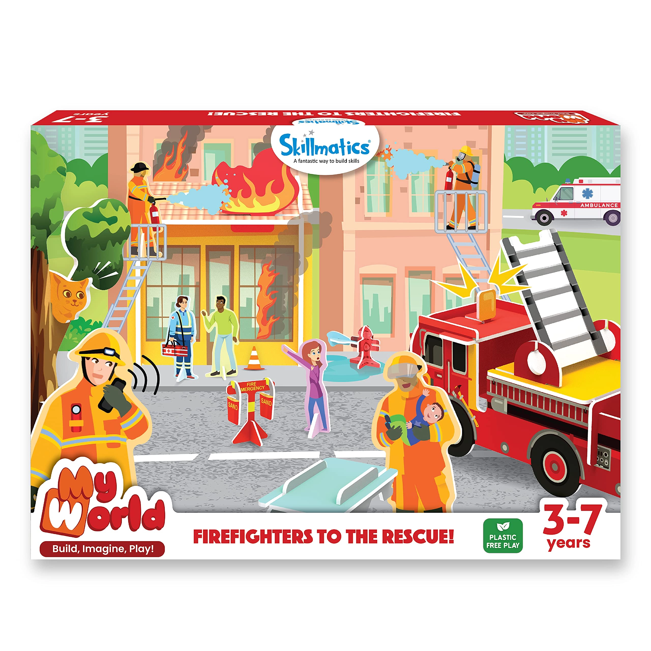My World - Firefighters To The Rescue - 3-7 Years 65+ pieces