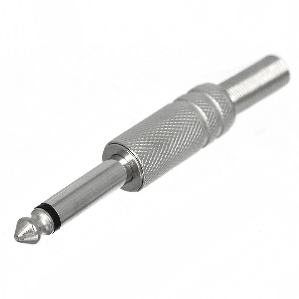 1/4" 6.35mm TS Guitar Cable Plug Pack