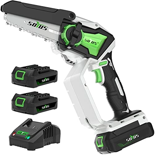 Mini Chainsaw Cordless - 5 Inch Battery Powered