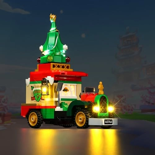 Lego Santa’s Delivery Truck (40746) LED Light Kit
