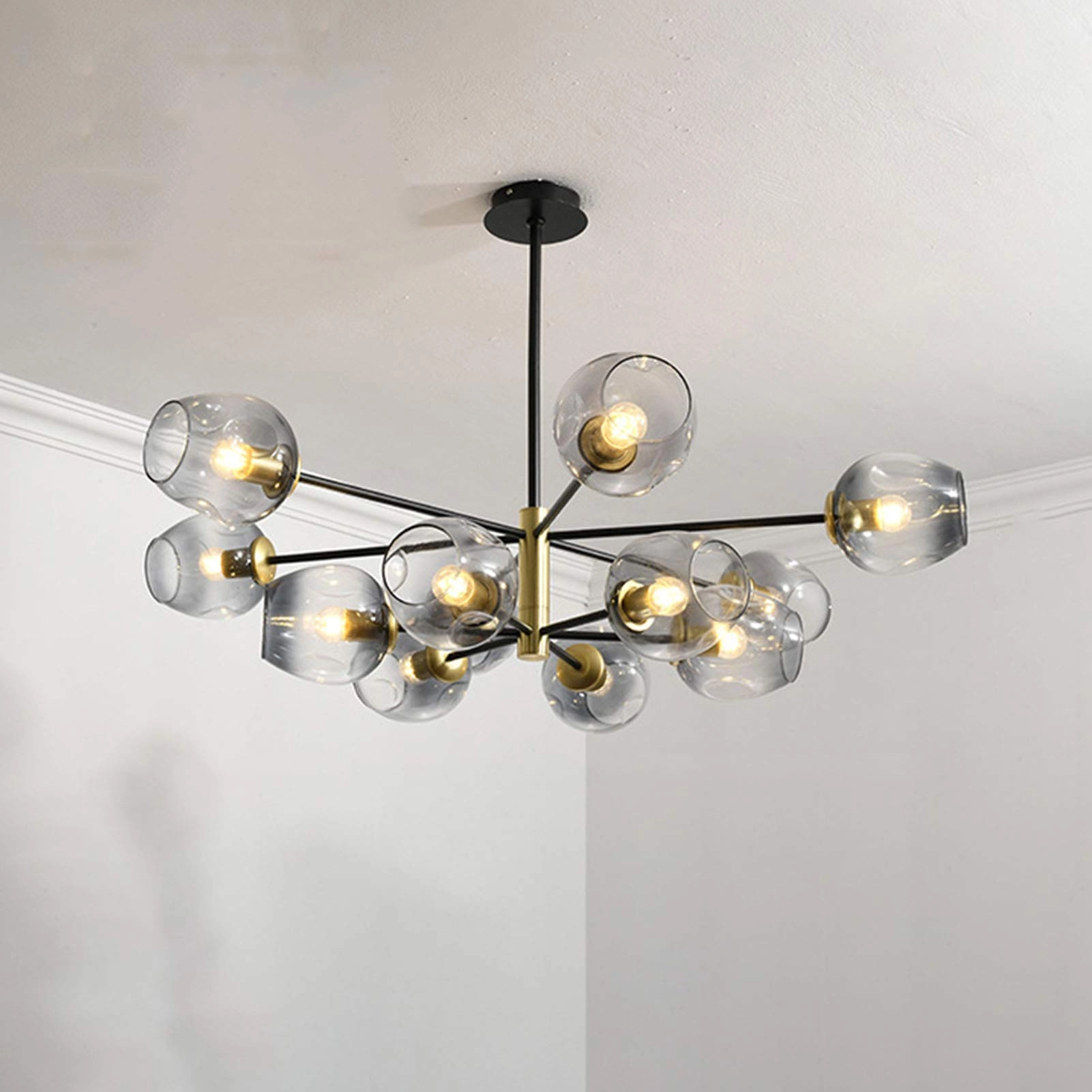 Magic Bean Molecule Chandelier