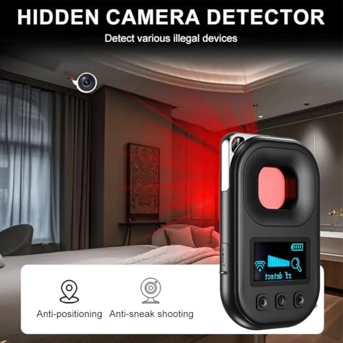 Conceal Camera Detector - Magnetic Field Detection Infrared Detection