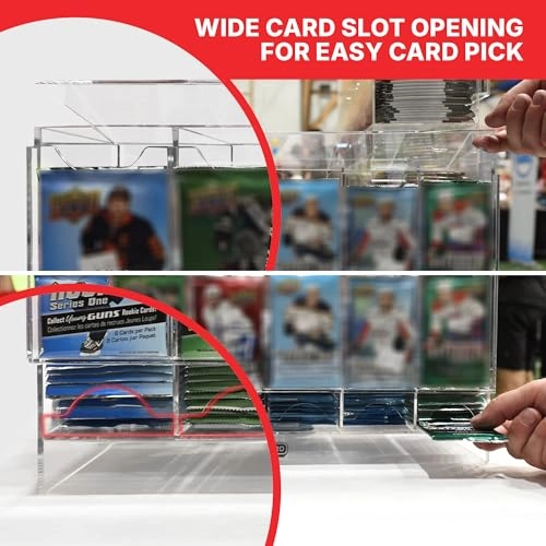 Acrylic Display Dispenser - 6-Slot