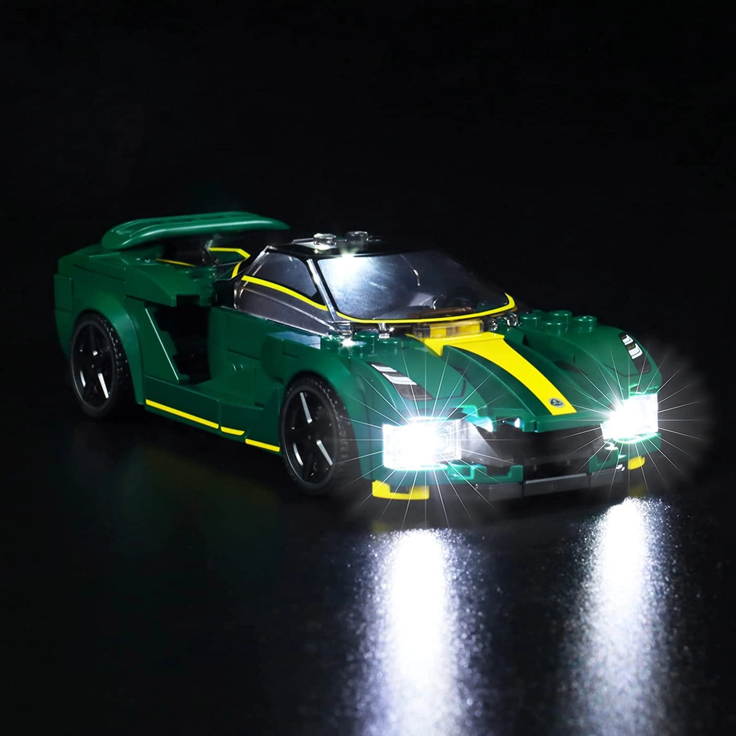 BrickBling LED Lighting Kit for LEGO 76907 Speed Champions Lotus Evija - Copper Lotus Evija 5V