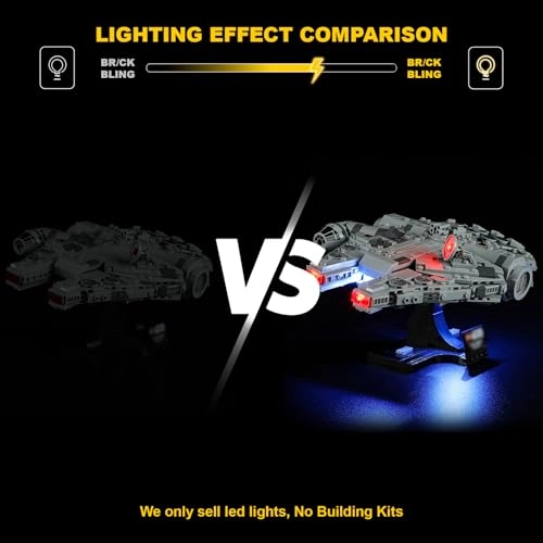 LED Light for Lego Millennium Falcon (75375)