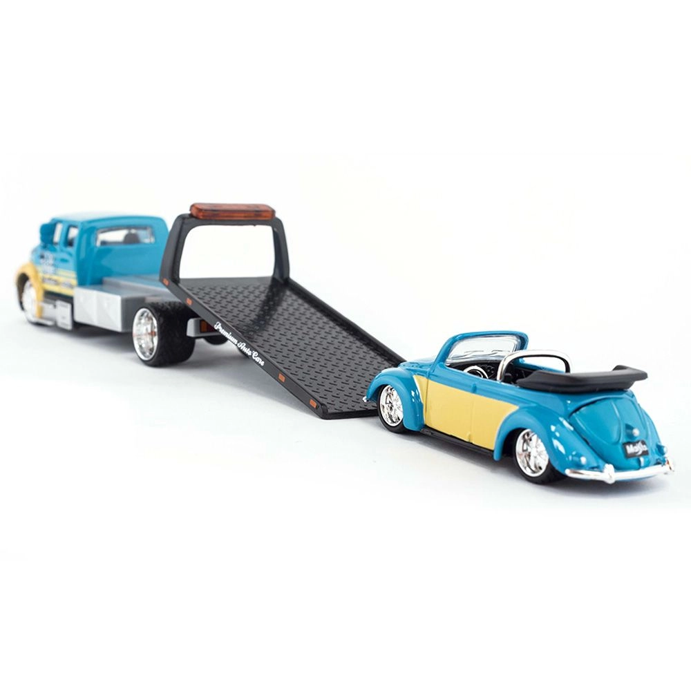 Durastar Flatbed + VW Beetle Cabriolet - 1:64