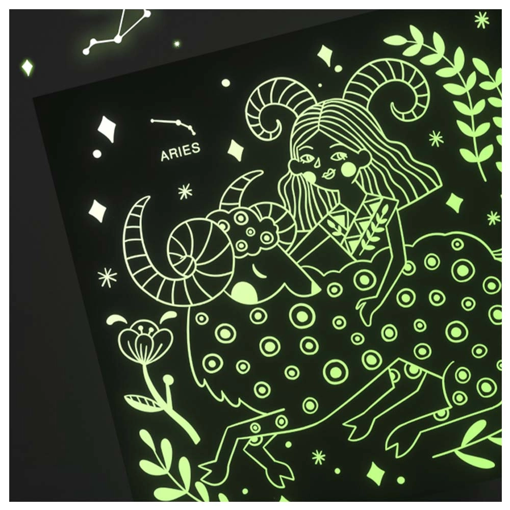 Luminous Scratch Art Card - 3+ years
