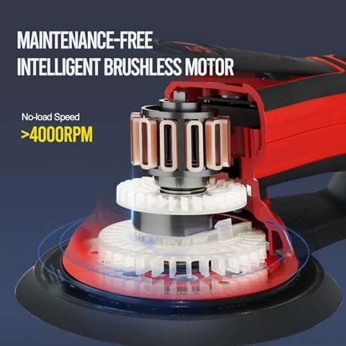 Electric Brushless Orbital Sander - 5" 350 watts