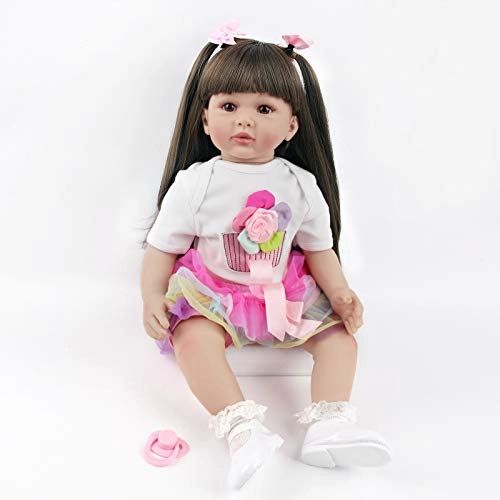 Reborn Baby Doll - 22 Inches / 55 cm Silicone Ages 3+