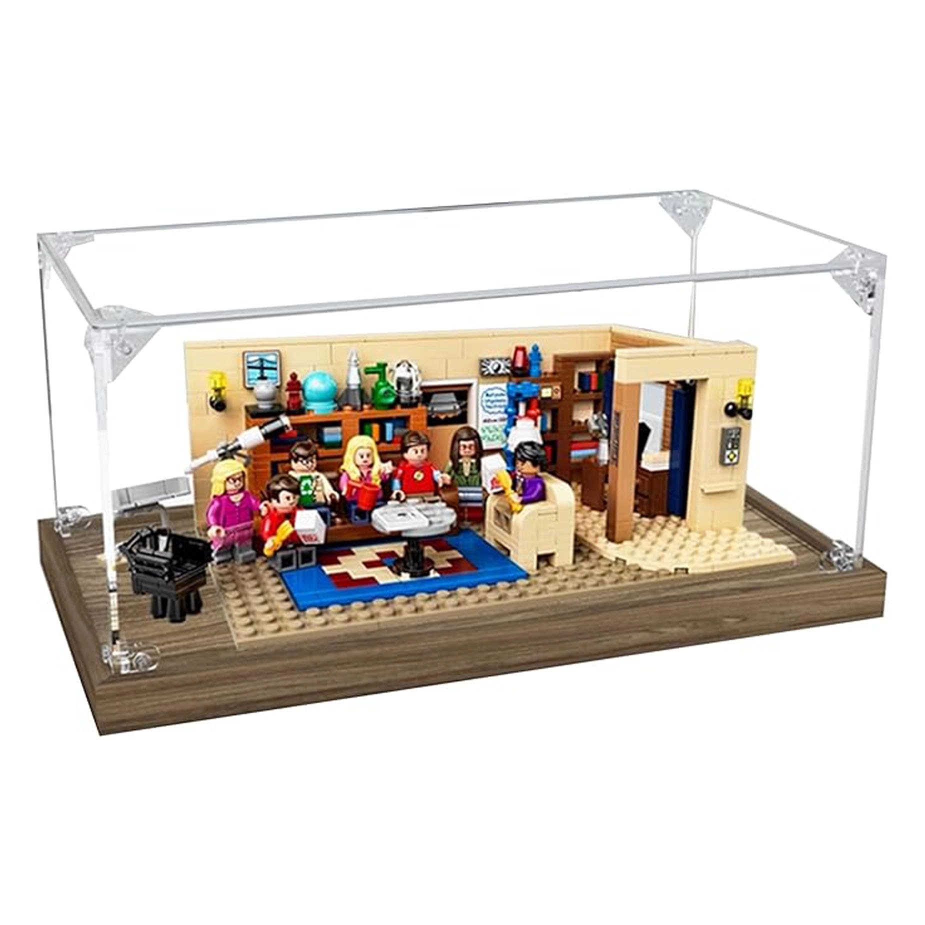 Acrylic Display Box for LEGO 21302 The Big Bang Theory