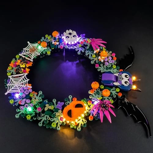 LED Light for LEGO Halloween Wreath 40825