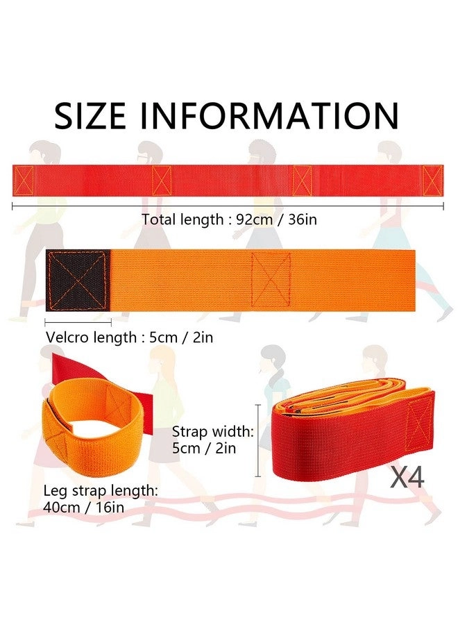 4 Legged Race Bands - English