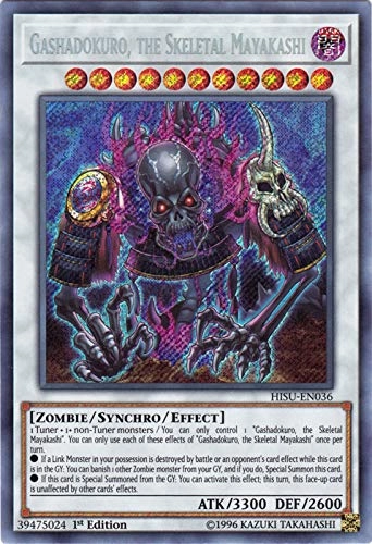 Konami Gashadokuro, The Skeletal Mayakashi - Hidden Summoners 1st Edition Secret Rare