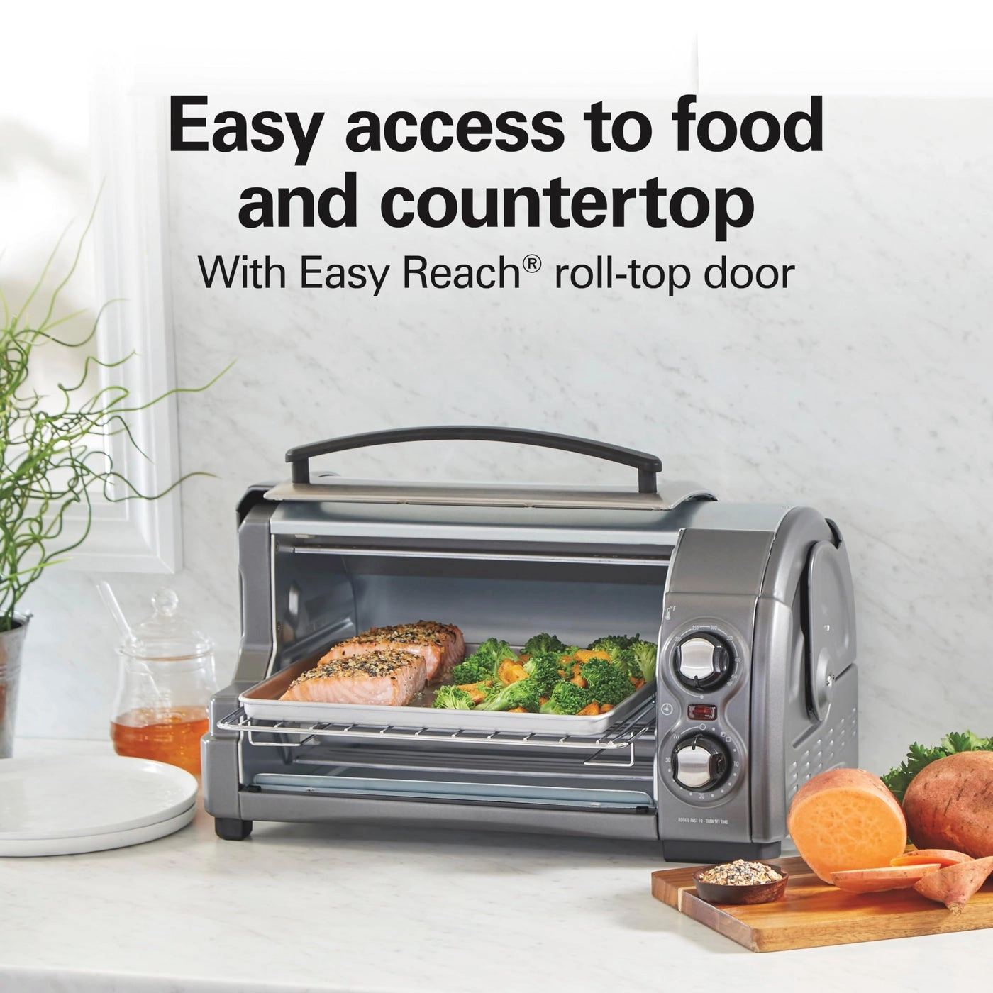 Easy Reach - 4-Slice 1200 Watts
