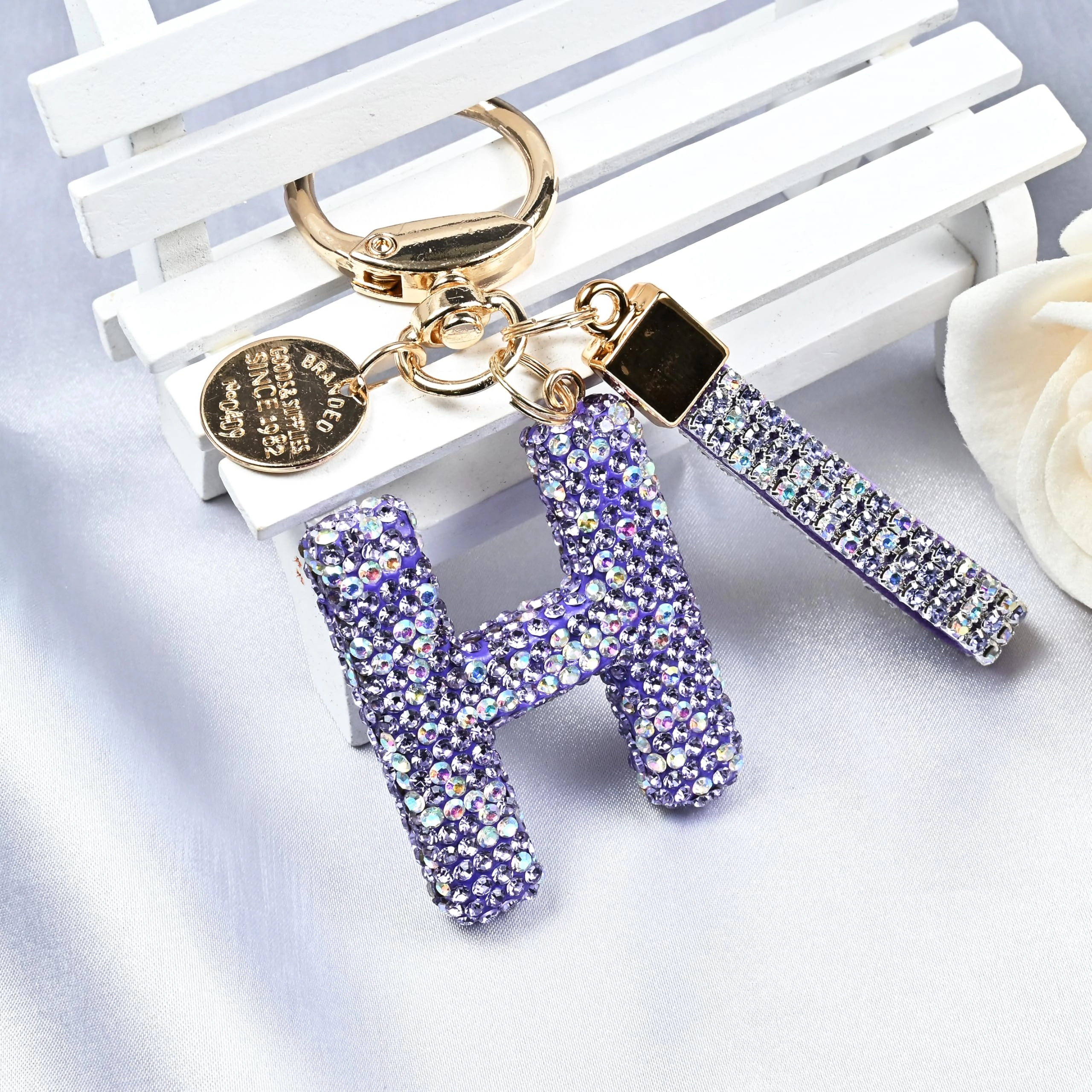 Initial Letter Keychain - Letter
