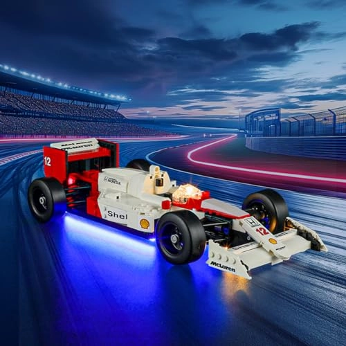 Led Lighting Kit for Lego-10330 McLaren MP4/4 & Ayrton Senna - Warm White