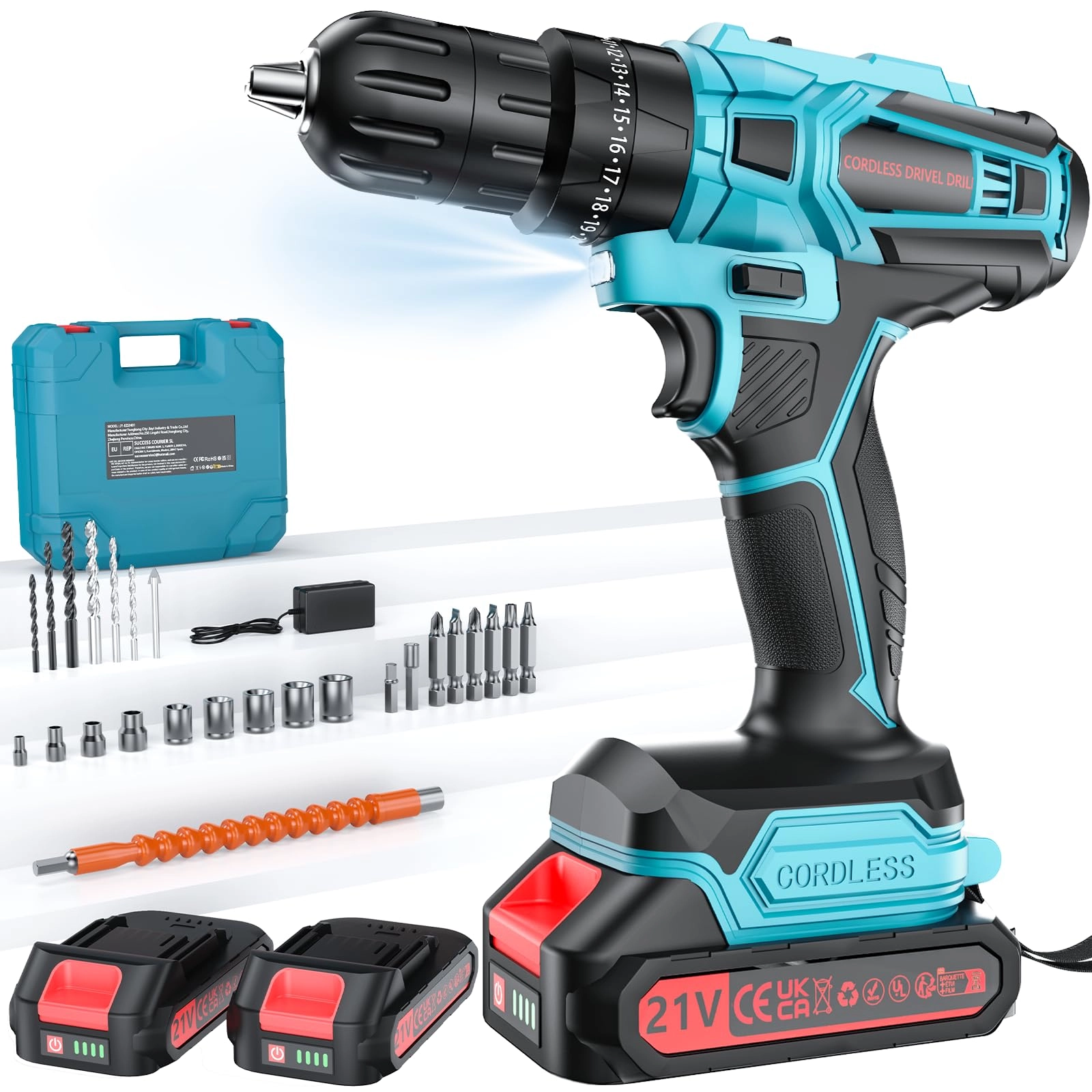 Olubfdh JY-ED2401 - 2000 Milliamp Hours