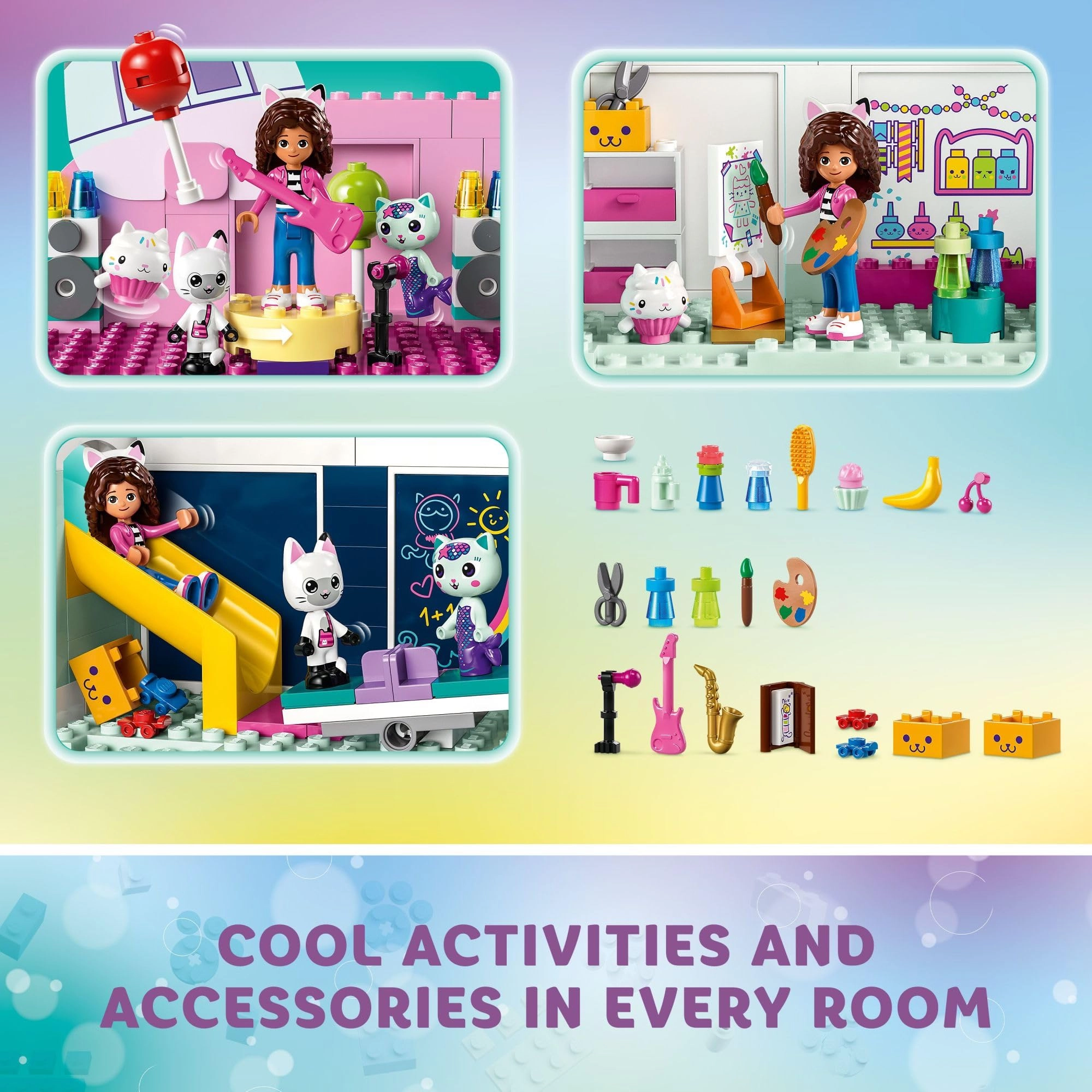 Gabby's Dollhouse (10788) - Building Blocks 8 rooms