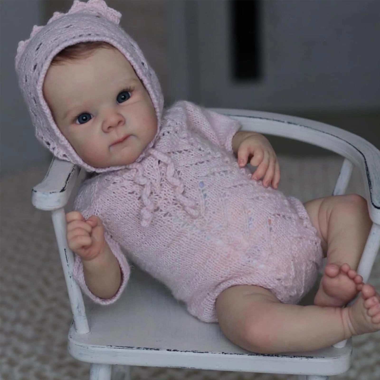 Anyee Reborn Baby Doll - 50 cm (20 inches) Cotton Body