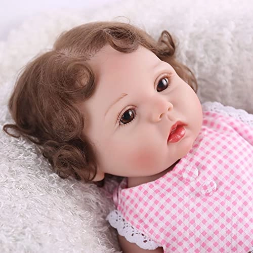 Reborn Baby Doll - 18 Inch 45cm Soft Vinyl Girl