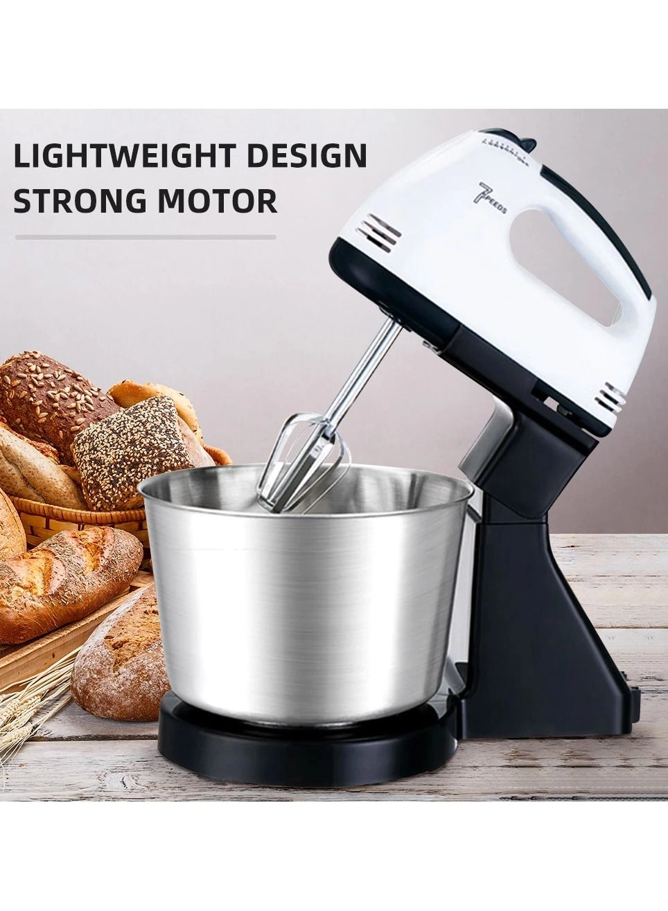 Super 7 Speed Hand Mixer - 200W