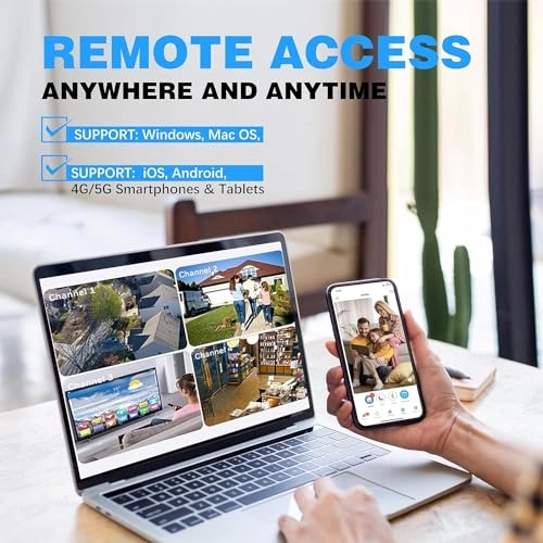 Home DVR Security Camera System - 1TB 4 channels