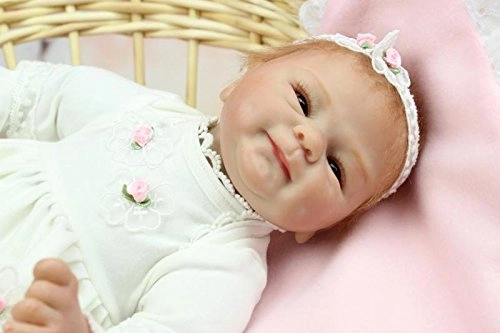 iCradle Reborn Baby Doll - 18inch(45cm) Silicone Boy and Girl