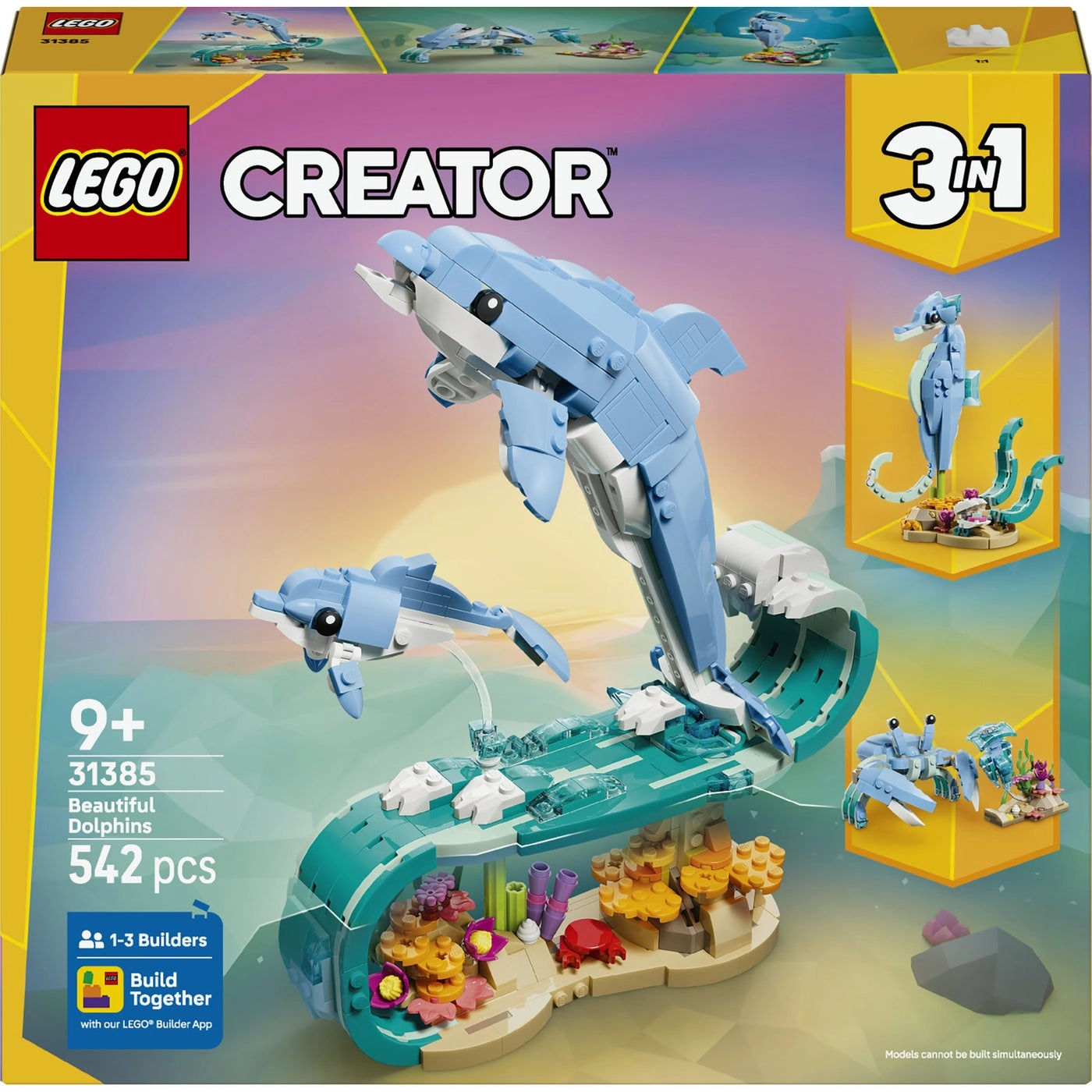 Creator Sea Animals: Beautiful Dolphins (31385)