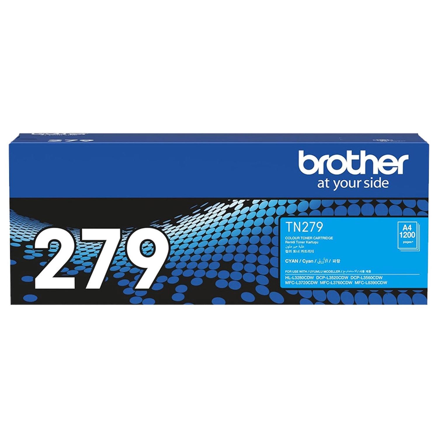 Brother TN279C - 1500 pages Cyan